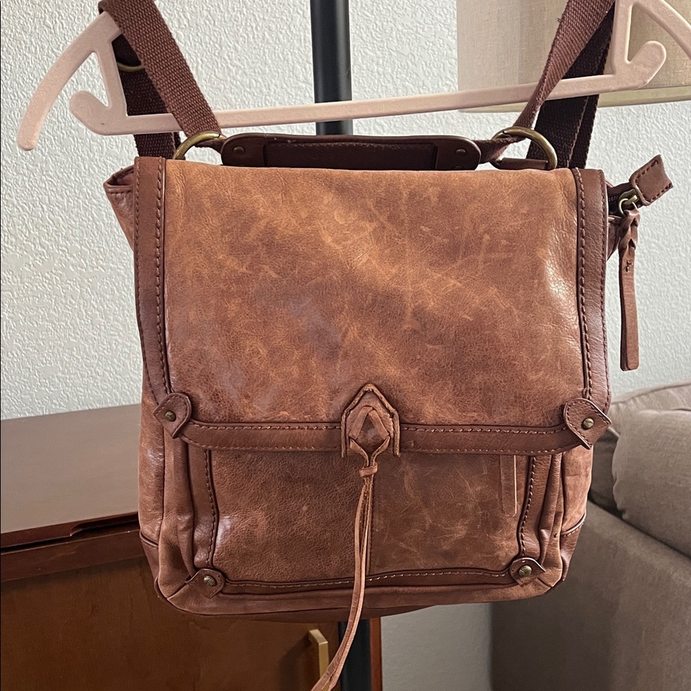 The Sak distressed Leather Backpack or Crossbody